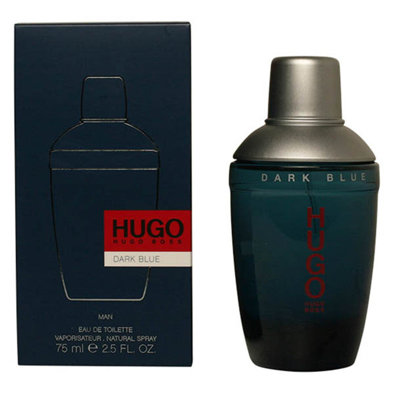 Men's Perfume Hugo Dark Blue Hugo Boss EDT (75 ml) – Lindkart