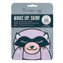 Cargar imagen en el visor de la galería, Facial Mask The Crème Shop Wake Up, Skin! Raccoon (25 g)