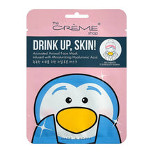 Cargar imagen en el visor de la galería, Facial Mask The Crème Shop Drink Up, Skin! Penguin (25 g)