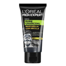 Afbeelding in Gallery-weergave laden, Men Expert Pure Charcoal Purifying Clay Mask L'Oreal (50 ml) - Lindkart