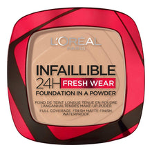 Lade das Bild in den Galerie-Viewer, Compact Make Up L'Oreal Make Up Infallible Fresh Wear 24 hours 130 (9 g)