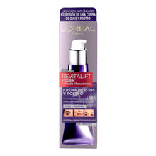 Lade das Bild in den Galerie-Viewer, Crème anti-âge contour des yeux Revitalift L'Oreal Make Up Fillers pour les rides du visage (30 ml)