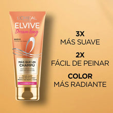 Lade das Bild in den Galerie-Viewer, Shampooing Réparateur L'Oreal Make Up Elvive Dream Long (250 ml)