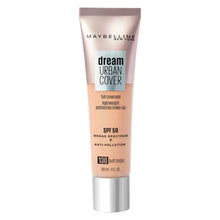 Cargar imagen en el visor de la galería, Base de maquillage liquide Dream Urban Cover Maybelline SPF50 (30 ml)