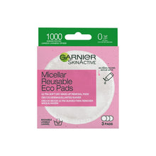 Load image into Gallery viewer, Make-up Remover Pads Garnier Skinactive Washable 3 Units