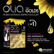 Load image into Gallery viewer, Dye No Ammonia Garnier Olia 9,30 - Dorado caramelo (54 ml)