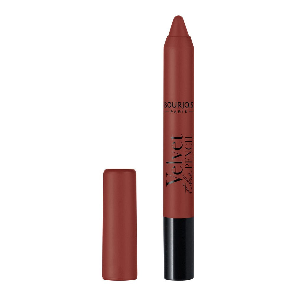 Crayon à Lèvres Bourjois Velvet Le Crayon 10-brun de folie (3 g)