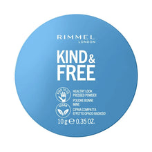 Cargar imagen en el visor de la galería, Compact Powders Rimmel London Kind & Free 40-tan Mattifying finish (10 g)