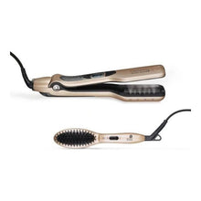 Cargar imagen en el visor de la galería, Plancha de pelo de cerámica con vapor Saint-Algue 39968