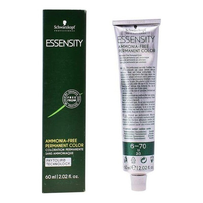 Crème Colorante Permanente Schwarzkopf (60 ml) (Nº 6-0)