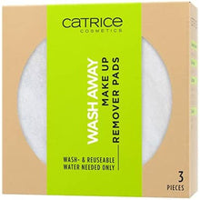 Afbeelding in Gallery-weergave laden, Make-up Remover Pads Catrice Wash Away Herbruikbaar (3 stuks)