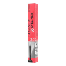 Afbeelding in Gallery-weergave laden, Eyeliner Catrice Nº 010 2-in-1 valse wimperlijm (1,7 ml)