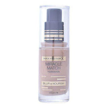 Cargar imagen en el visor de la galería, Fluid Foundation Make-up Miracle Match Blur & Nourish Max Factor - Lindkart