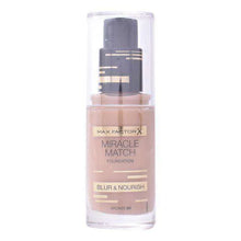 Cargar imagen en el visor de la galería, Fluid Foundation Make-up Miracle Match Blur & Nourish Max Factor - Lindkart