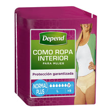 Cargar imagen en el visor de la galería, Incontinence Protector Depend (9 uds)