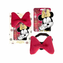 Charger l'image dans la galerie, Ensemble masque et bandeau Disney Minnie Bourgogne