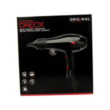 Cargar imagen en el visor de la galería, Secador de Pelo Sinelco Original Dreox Negro (2000W)