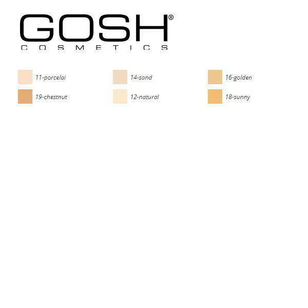 Liquid Make Up Base X-Ceptional Wear Gosh Copenhagen (35 ml) - Lindkart