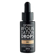 Afbeelding in Gallery-weergave laden, Liquid Make Up Base Foundation Drops Gosh Copenhagen SPF 10 (30 ml) - Lindkart