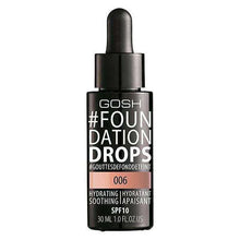 Afbeelding in Gallery-weergave laden, Liquid Make Up Base Foundation Drops Gosh Copenhagen SPF 10 (30 ml) - Lindkart