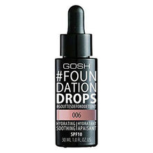 Afbeelding in Gallery-weergave laden, Liquid Make Up Base Foundation Drops Gosh Copenhagen SPF 10 (30 ml) - Lindkart