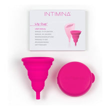 Cargar imagen en el visor de la galería, Menstrual Cup Intimina Lily Compact Cup B Fuchsia Pink