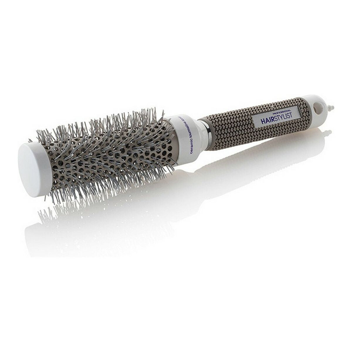 Brosse Chauffante Xanitalia Pro Turmalin Céramique Blanc