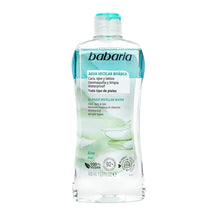 Afbeelding in Gallery-weergave laden, Facial Biphasic Makeup Remover Babaria Micellar Water Aloë Vera (400 ml)