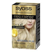 Cargar imagen en el visor de la galería, Permanent Dye Olio Intense Syoss Nº 10,50 Light Ash Blonde