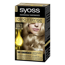 Charger l'image dans la galerie, Teinture Permanente Olio Intense Syoss Nº 8,05 Blond Beige