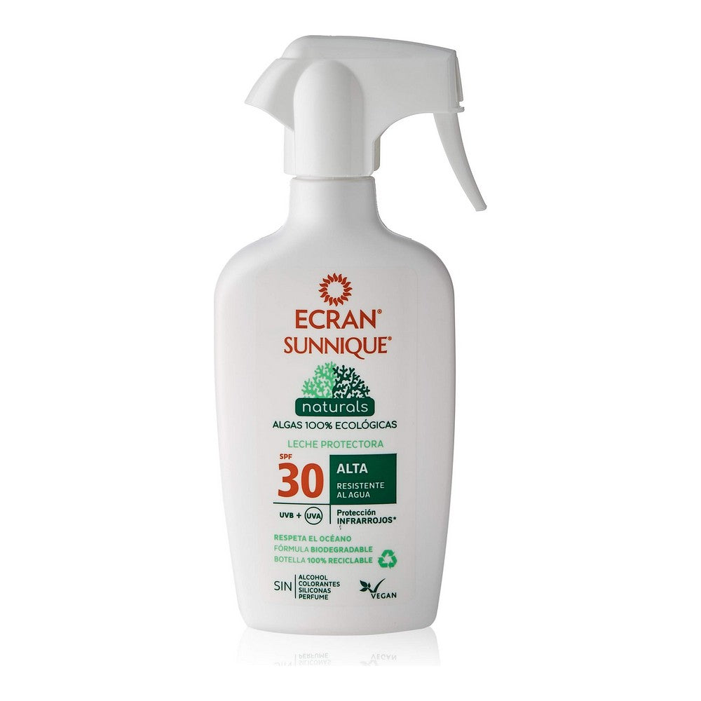 Spray Solaire Corps Ecran Sunnique Naturals Lait Solaire SPF 30 (300 ml)