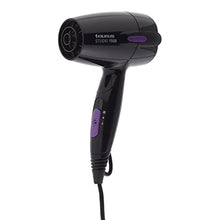 Load image into Gallery viewer, Hairdryer Taurus STUDIO 1500W Foldable Black