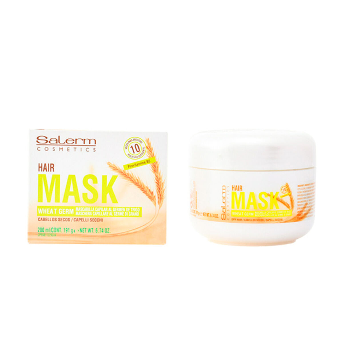 Masque Cheveux Nourrissant Germe de Blé Salerm (200 ml)