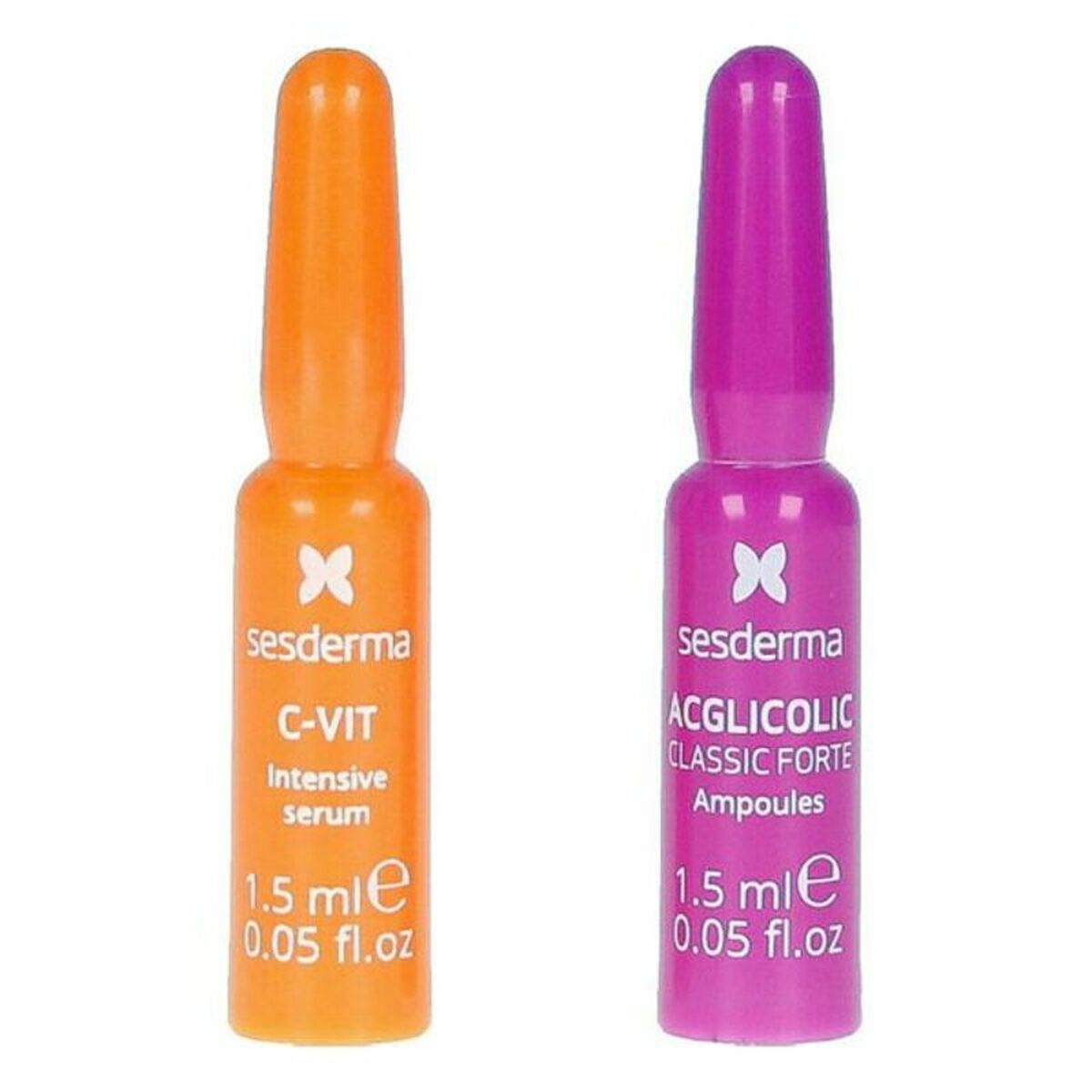 Sesderma Flash Effect Serum (Aglycolic + C-Vit 12%) 2 pcs