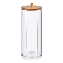 Charger l'image dans la galerie, Organisateur Coton Ouate Bambou Méthacrylate (7 x 19 x 7 cm)