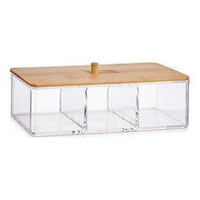 Charger l'image dans la galerie, Organisateur Bambou Méthacrylate (9,5 x 7 x 23,2 cm)