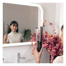 Cargar imagen en el visor de la galería, Plancha de pelo Cecotec Bamba RitualCare 1100 HidraProtect Ion Touch Negro/Rosa