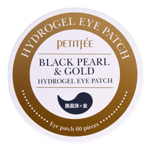 Charger l'image dans la galerie, Patch Contour des Yeux Petitfée Black Pearl & Gold 60 Unités