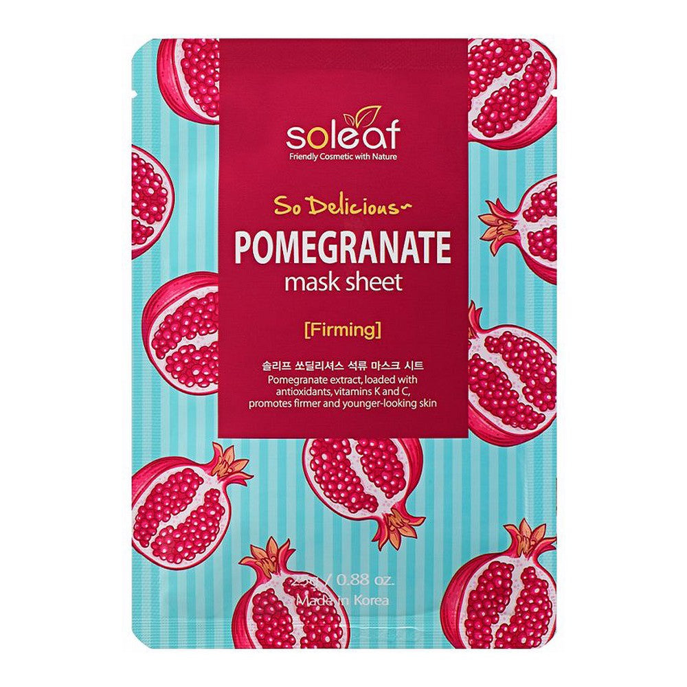 Masque Visage Tonifiant So Delicious Soleaf Grenade (25 g)