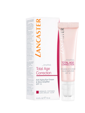 Lade das Bild in den Galerie-Viewer, Lancaster Total Age Correction Anti-Aging Eye Cream & Glow Amplifier SPF15 (15 ml) - Lindkart