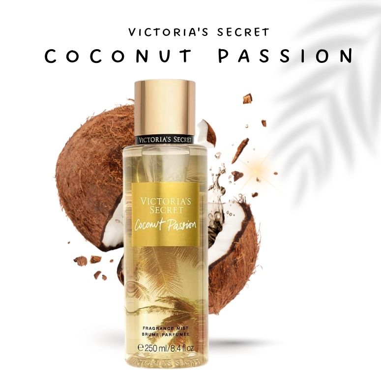 Victoria Secret Coconut Passion Fragrance Mist 250ml  Victoria secrets  coconut passion, Victoria secrets coconut, Coconut perfume