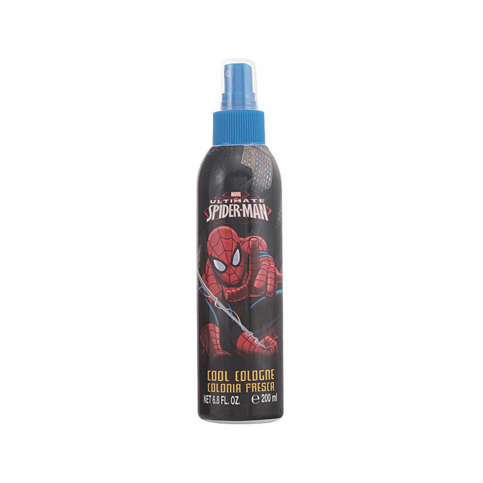 Marvel Ultimate Spider-Man Cool Cologne 200 ml bottle on white background