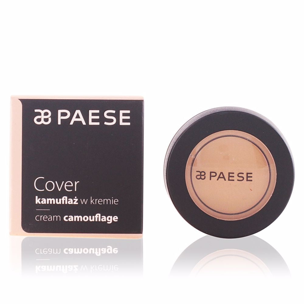 Paese Cover Kamouflage cream camouflage concealer pot and box on white background