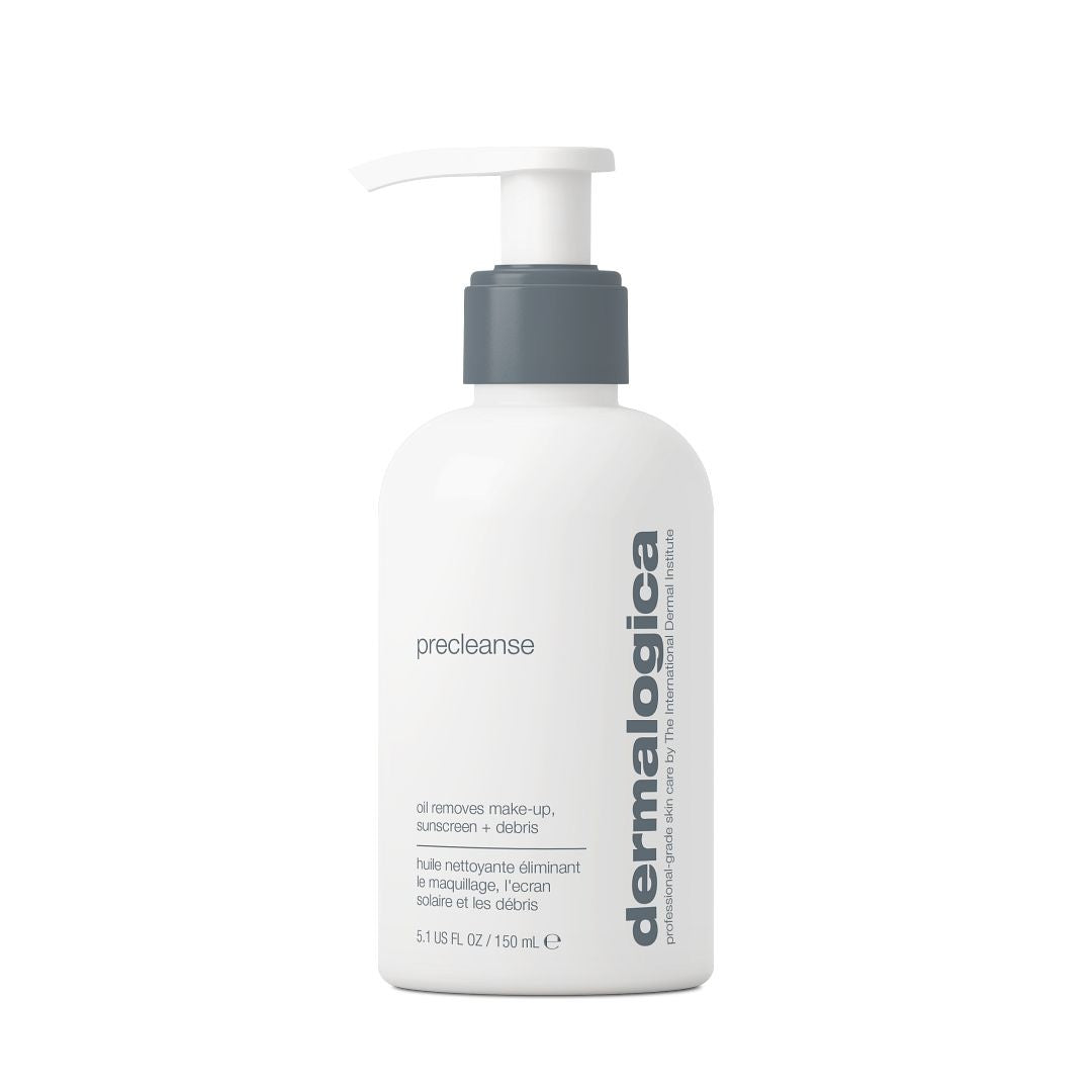 Dermalogica PreCleanse 150 ml cleansing oil pump bottle on white background