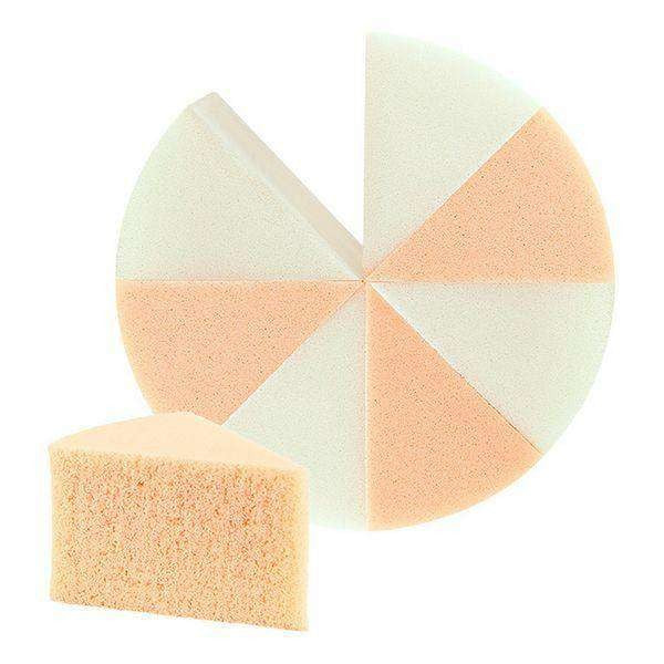 Beter latex makeup sponge 7 cm round divisible applicator on white background