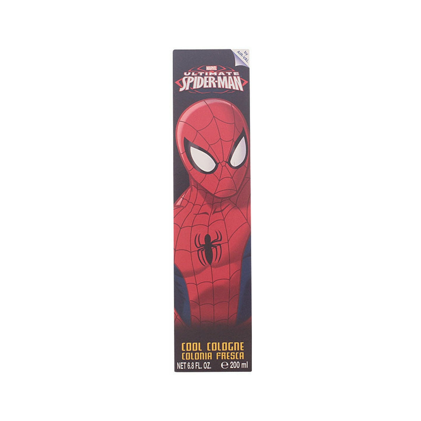 Marvel Ultimate Spider-Man Cool Cologne 200 ml box on white background