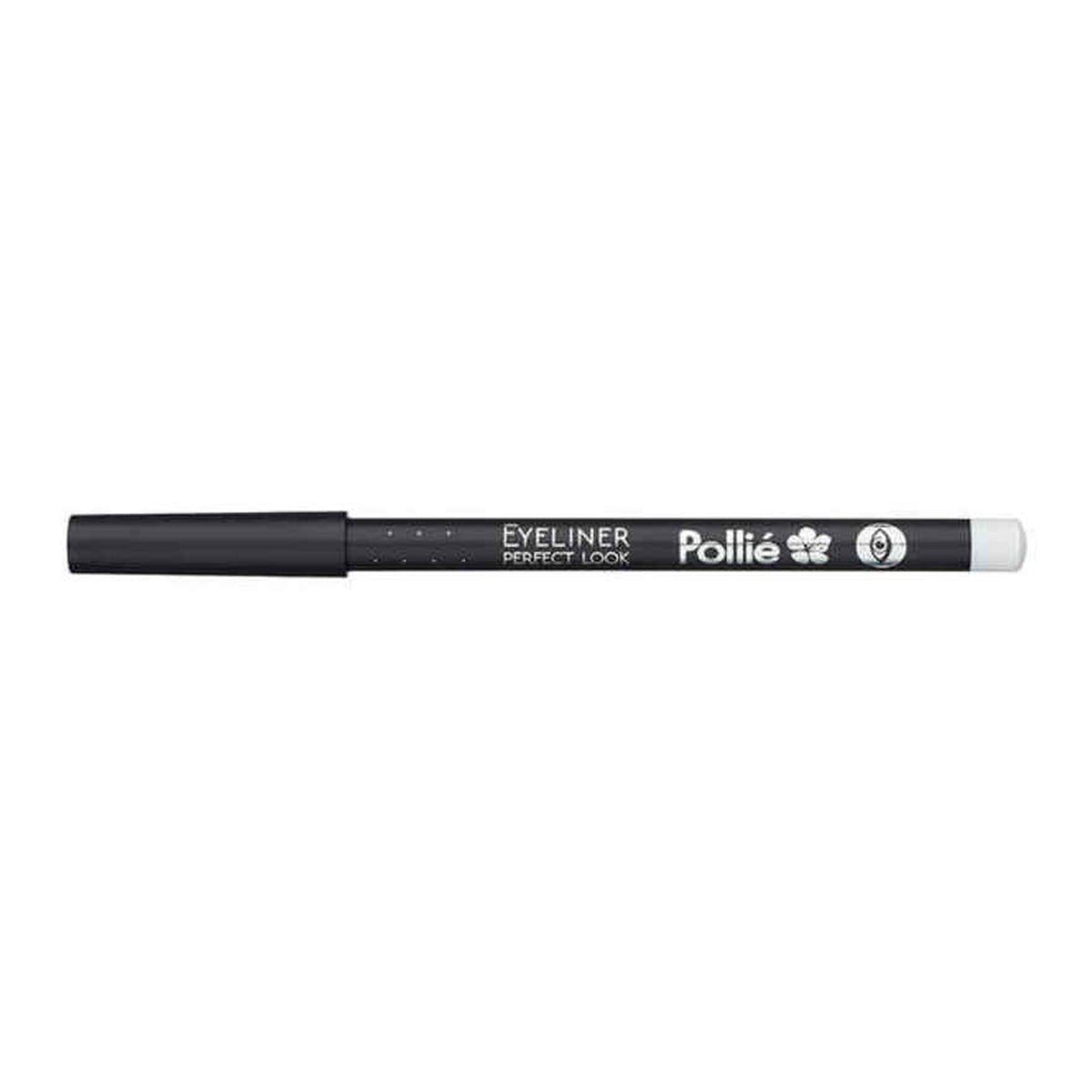 Pollié Perfect Look white eyeliner pencil horizontal on white background