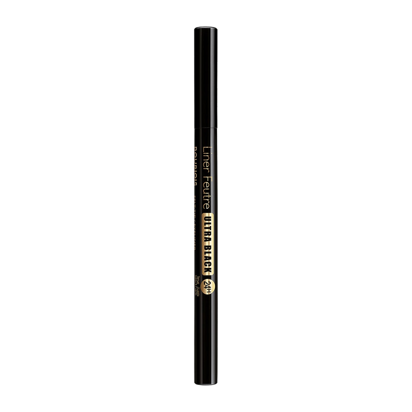 Bourjois Liner Feutre Ultra Black 24h eyeliner pen, official capped shot