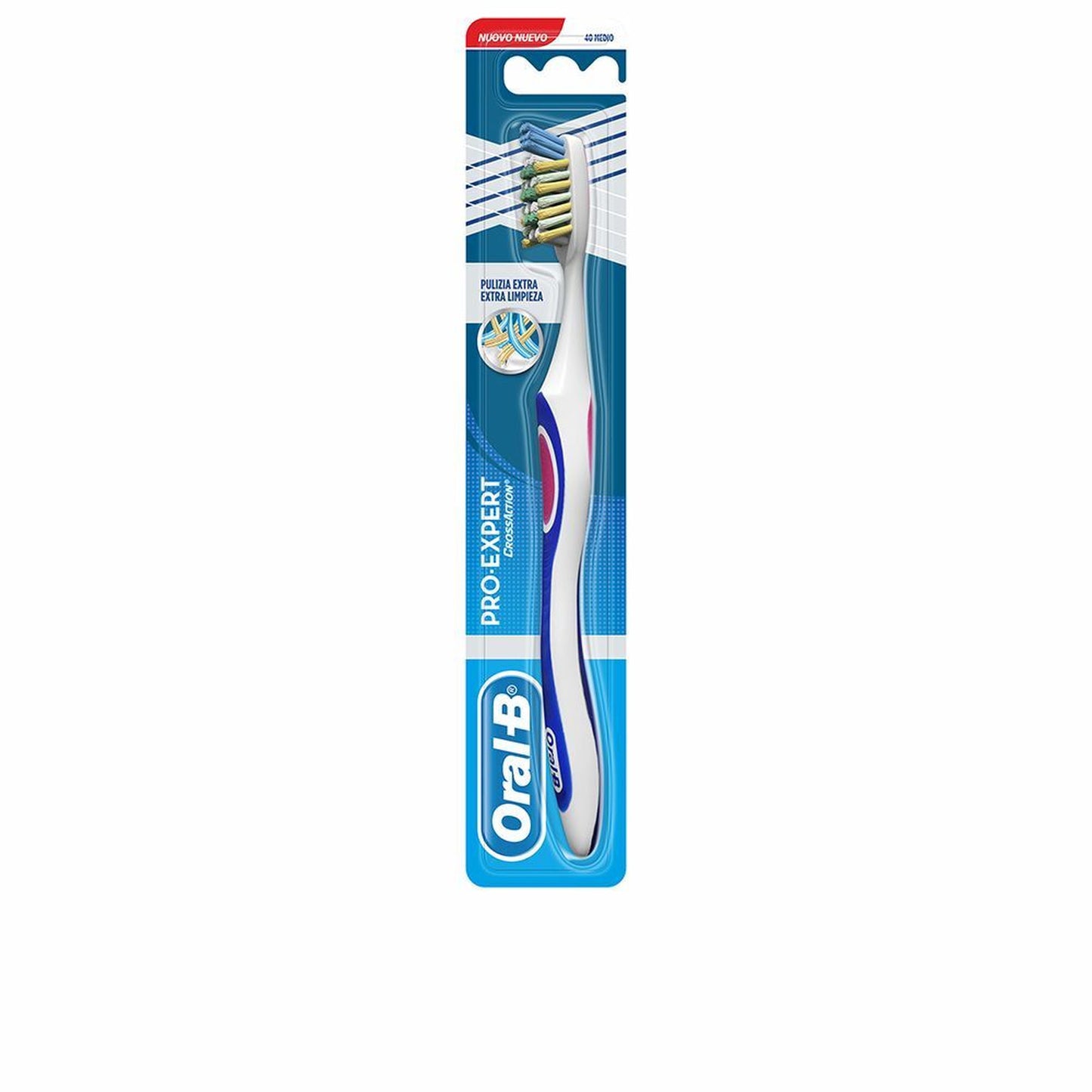 Oral-B Pro-Expert CrossAction Extra Clean medium 40 toothbrush blister on white
