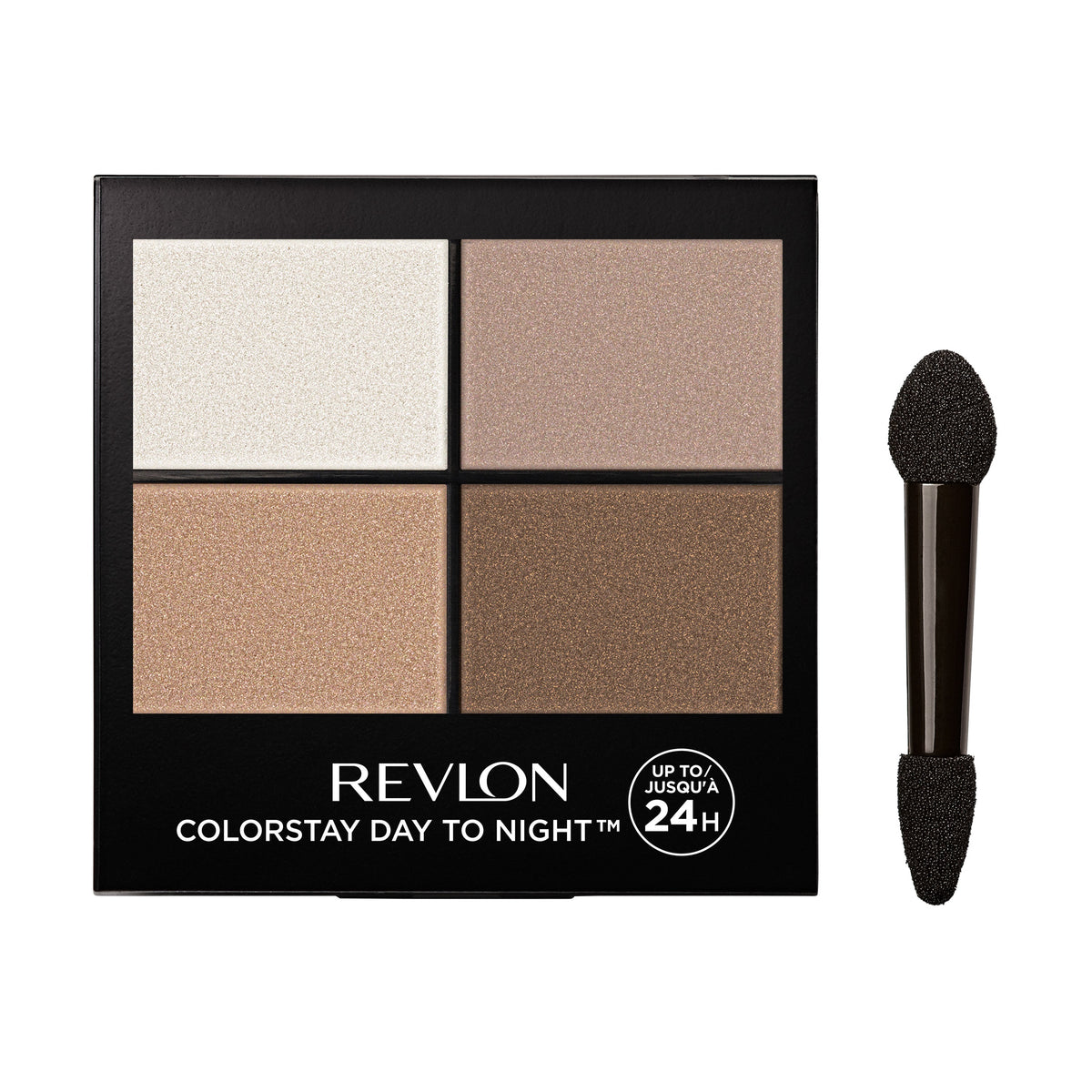 Revlon ColorStay Day to Night eyeshadow quad 555 Moonlite on white background